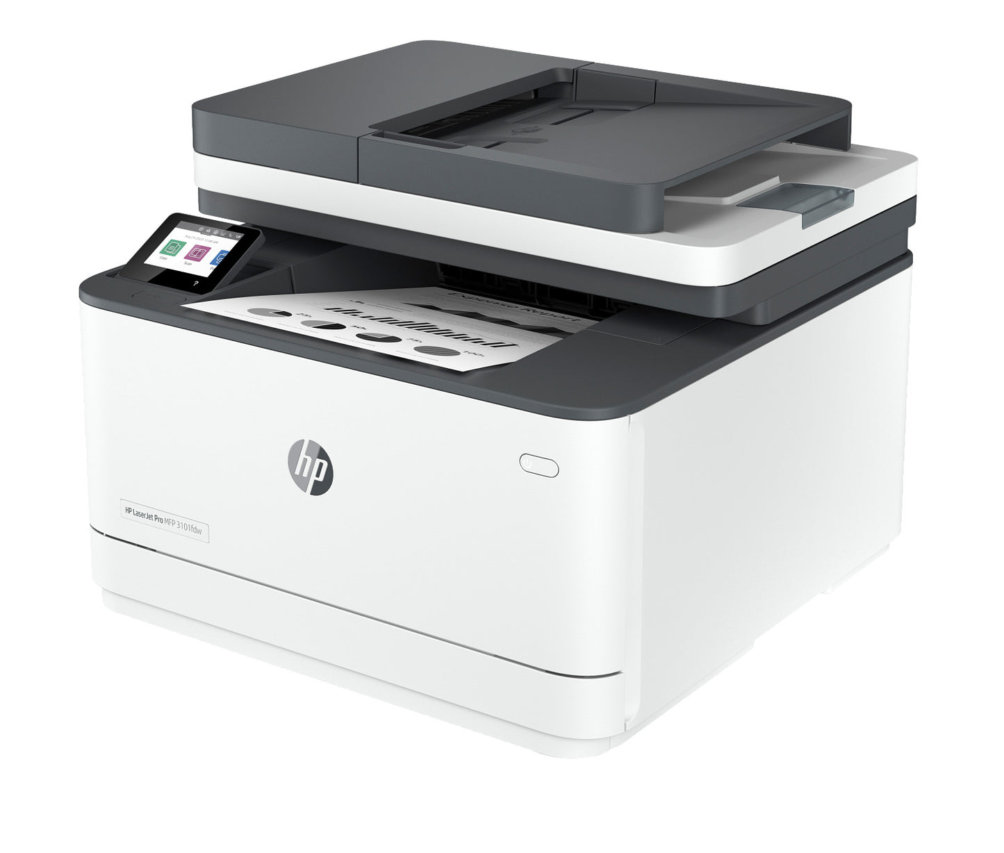 HP LaserJet Pro MFP 3101fdw – Wireless All-in-One Monochrome Printer (Print | Scan | Copy | Fax), Auto Duplex